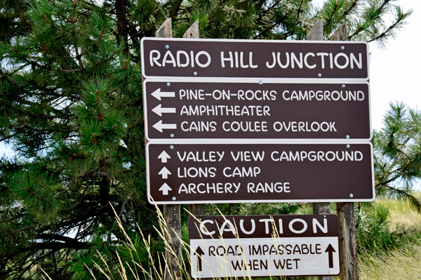 sign - Radio Hill Junction